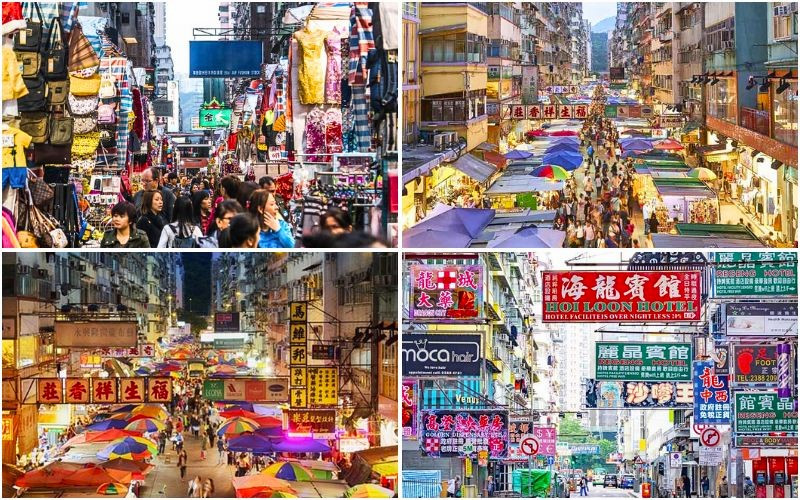 Mong Kok thu hút đông đảo khách du lịch tháng 5 
