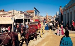 Khung cảnh của thị trấn Ballarat
