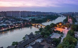 Vẻ đẹp của Hàng Châu khi về đêm