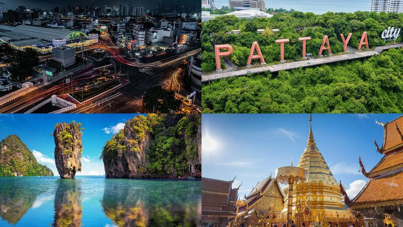 Một số địa điểm nổi bật khi du lịch Thái Lan