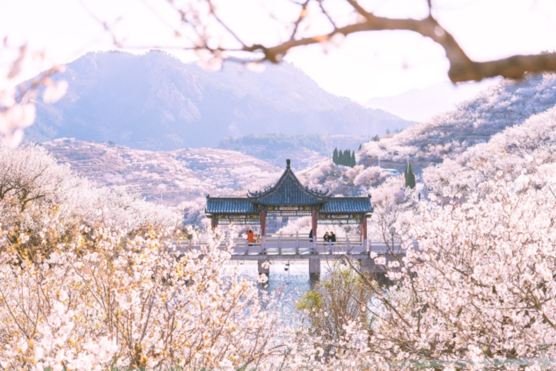 Thời tiết cảnh quan ở Trung Quốc vào tháng 5