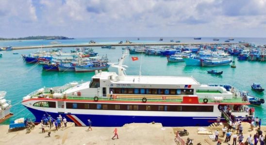 Tàu cao tốc Sài Gòn - Côn Đảo